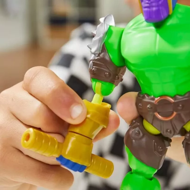 HASBRO Marvel MixMashers Avengers Hulk Mix-&-Match figurka akcji, wielokolorowa, dla dzieci od 4 lat