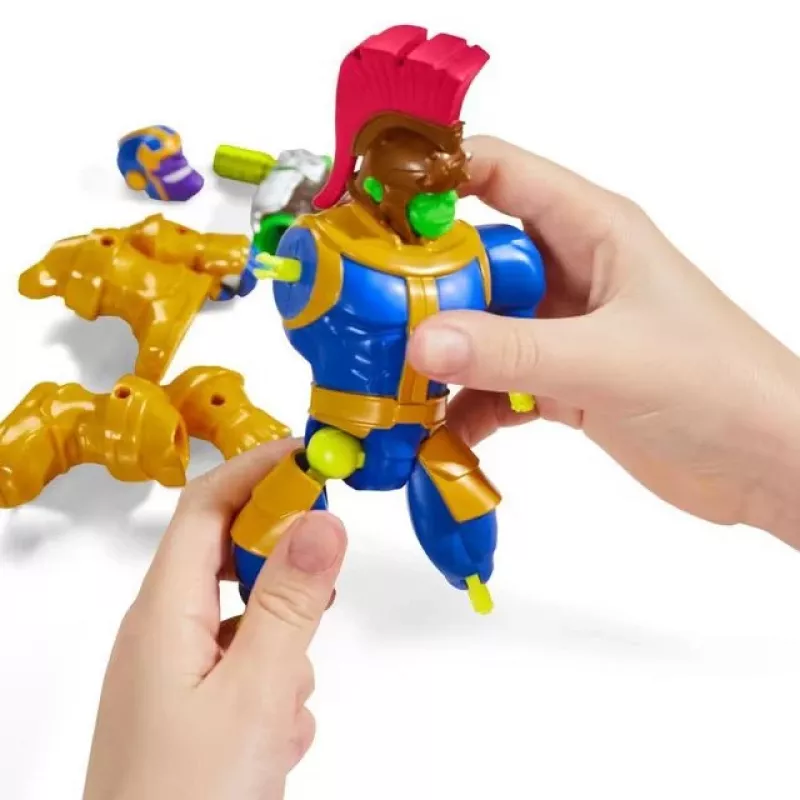 Marvel MixMashers Avengers Thanos Mix-&-Match, 4 lat(a), Wielokolorowy