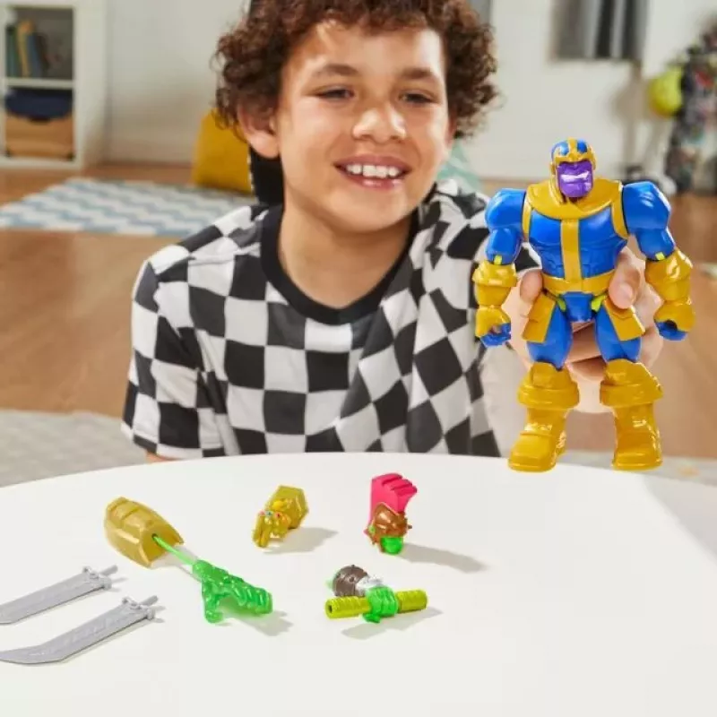 Marvel MixMashers Avengers Thanos Mix-&-Match, 4 lat(a), Wielokolorowy