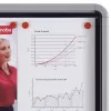 Nobo Premium Plus Outdoor Magnetic Lockable Notice Board 8xA4