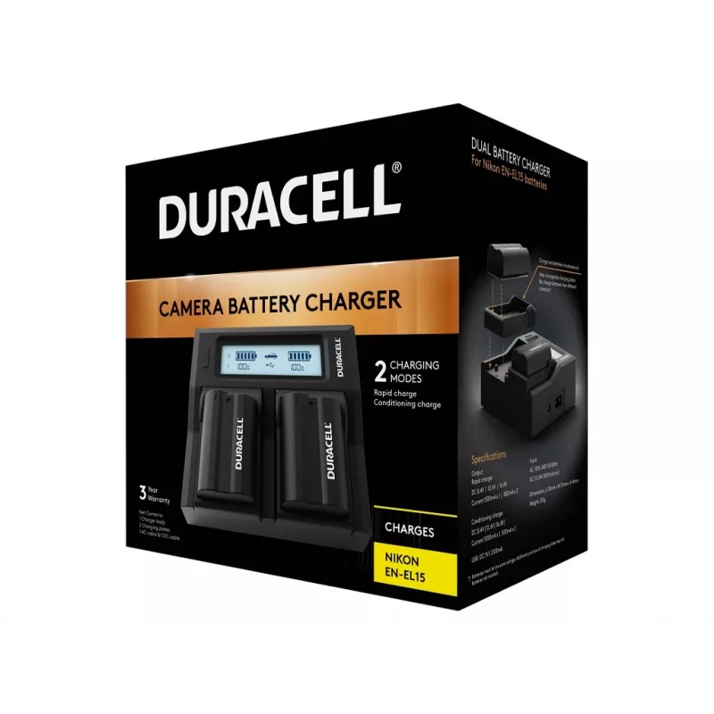 Ładowarka do akumulatorów Duracell DRN6113
