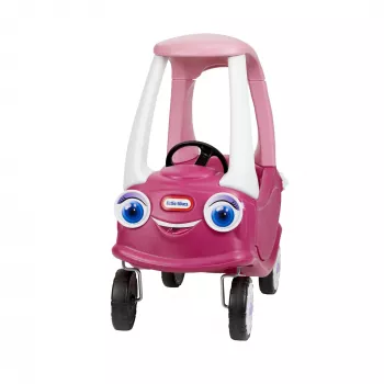 Little Tikes Cozy Coupe Princess, 1,5 roku, 4 koła, Plastik, Niebieski, Różowy, Biały