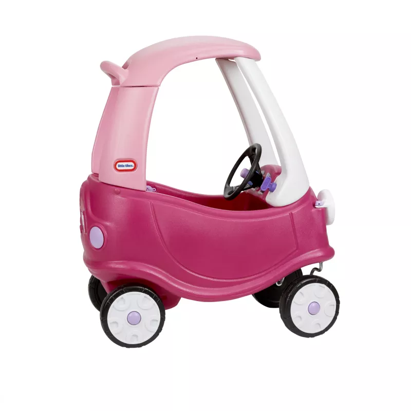 Little Tikes Cozy Coupe Princess, 1,5 roku, 4 koła, Plastik, Niebieski, Różowy, Biały