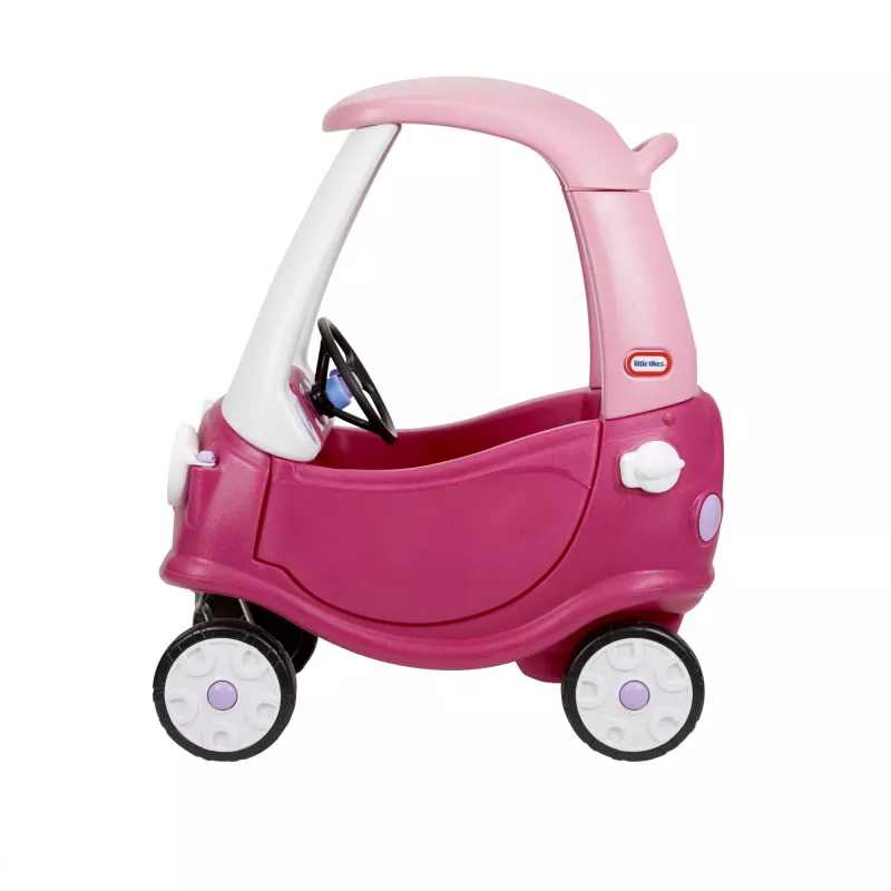 Little Tikes Cozy Coupe Princess, 1,5 roku, 4 koła, Plastik, Niebieski, Różowy, Biały