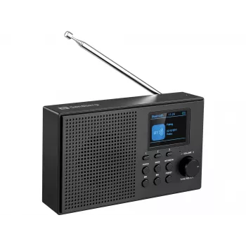 Sandberg Speaker Radio DAB+BT Recharge, przenośny, analogowe i cyfrowe, DAB+, FM, 87,5 - 108 MHz, 174 - 240 MHz, 3 W