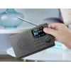 Sandberg Speaker Radio DAB+BT Recharge, przenośny, analogowe i cyfrowe, DAB+, FM, 87,5 - 108 MHz, 174 - 240 MHz, 3 W