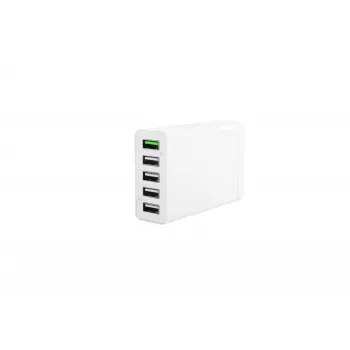 CoreParts MBXUSBA-AC0004 ładowarka do urządzeń mobilnych Uniwersalny Biały AC Wewnętrzna