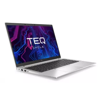 Teqcycle HP Elitebook 840 G8 Intel® Core™ i5 i5-1145G7 Laptop 35,6 cm (14 cali) Full HD 16 GB DDR4-SDRAM 256 GB SSD Wi-Fi 6 (802.11ax) Windows 11 Pro German srebrny