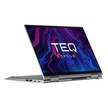 Teqcycle Lenovo ThinkPad X1 Yoga G6 Intel® Core™ i5 i5-1145G7 Hybrydowy (2 w 1) 35,6 cm (14 cali) Ekran dotykowy Full HD 16 GB LPDDR4x-SDRAM 256 GB SSD Wi-Fi 6 (802.11ax) Windows 11 Pro German szary