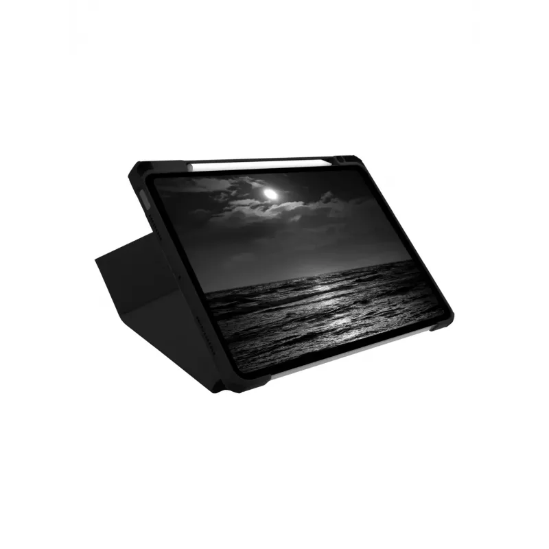 Etui z klapką d bramante LOIAICBL6825 do Apple iPad Air 11 cali (27,9 cm) — kompatybilne z M3/M2/5./4. generacją, tryb podstawki, 220 g