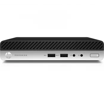 T1A HP ProDesk 400 G4 Odnowiony Intel® Core™ i5 i5-8400T 8 GB DDR4-SDRAM 256 GB SSD Windows 10 Pro Mini PC Czarny, Srebrny