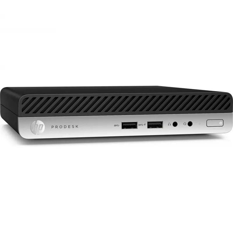 T1A HP ProDesk 400 G4 Odnowiony Intel® Core™ i5 i5-8400T 8 GB DDR4-SDRAM 256 GB SSD Windows 10 Pro Mini PC Czarny, Srebrny
