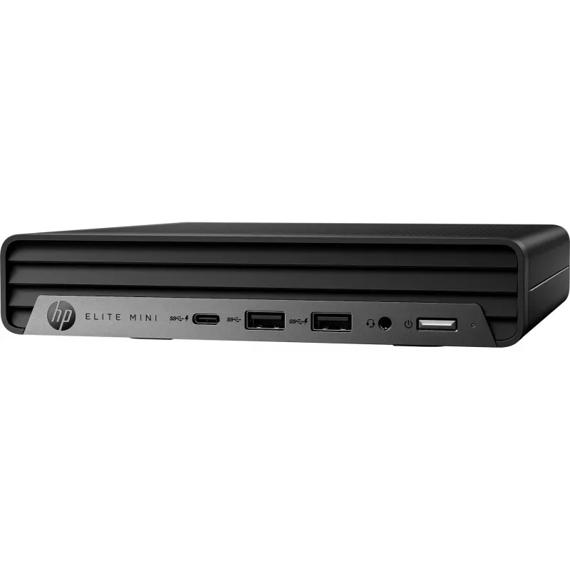 T1A HP Elite Mini 800 G9 Odnowiony Intel® Core™ i5 i5-12500T 16 GB DDR5-SDRAM 512 GB SSD Windows 11 Pro Mini PC Czarny