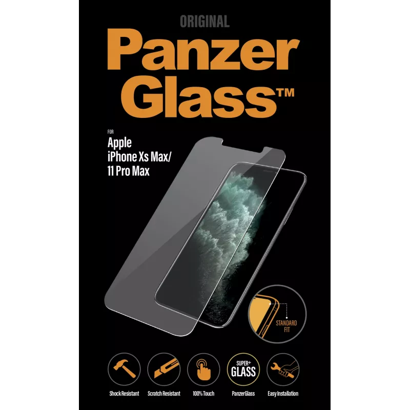 PanzerGlass ® Szkło ochronne iPhone 11 Pro Max | Xs Max | Standard Fit