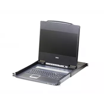 Przełącznik KVM ATEN CL6700MW-ATA-2XK06UG do montażu w szafie rack Czarny