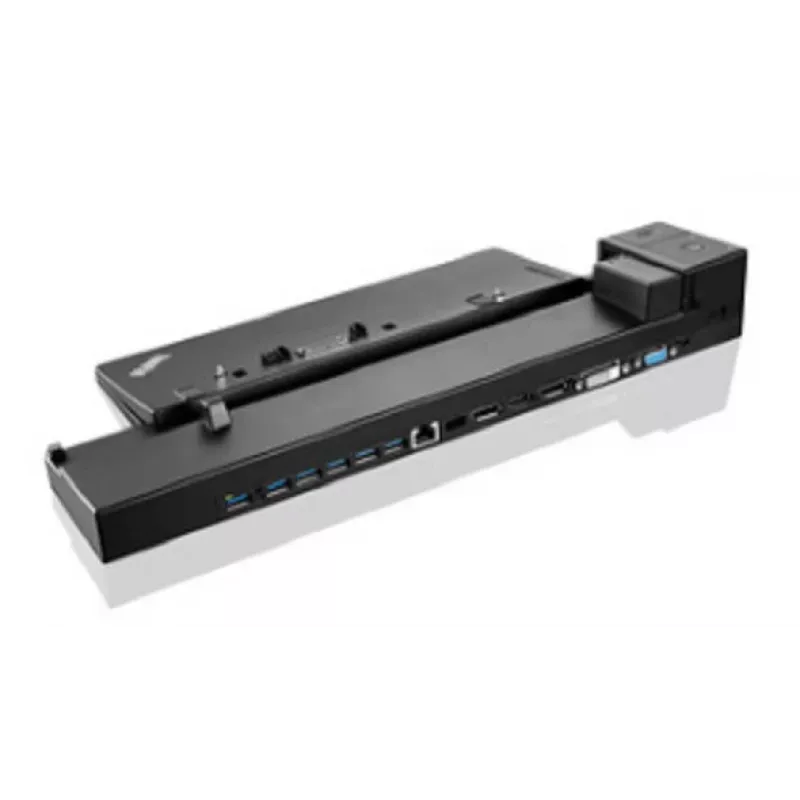 Stacja dokująca Lenovo 40A50230UK Czarna Ethernet LAN 1000 Mbit/s