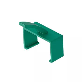 Lanview Klipsy do serii cienki & Bendable 20 szt. Zielony Plastik 150 mm 20 szt.