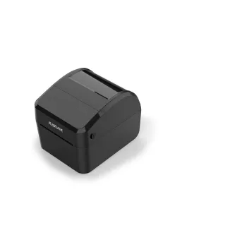Drukarka etykiet Capture CA-RP420 — termiczna bezpośrednia 203 dpi biurkowa z USB, szeregowym, Ethernet (czarna)