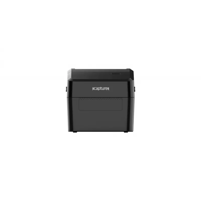 Drukarka etykiet Capture CA-RP420 — termiczna bezpośrednia 203 dpi biurkowa z USB, szeregowym, Ethernet (czarna)