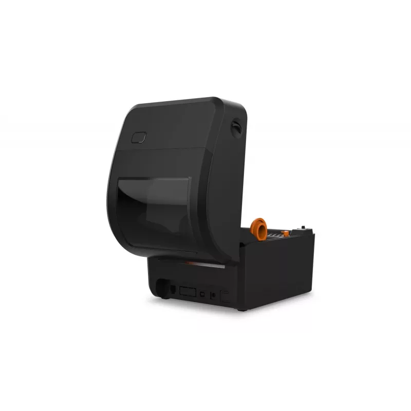 Drukarka etykiet Capture CA-RP420 — termiczna bezpośrednia 203 dpi biurkowa z USB, szeregowym, Ethernet (czarna)