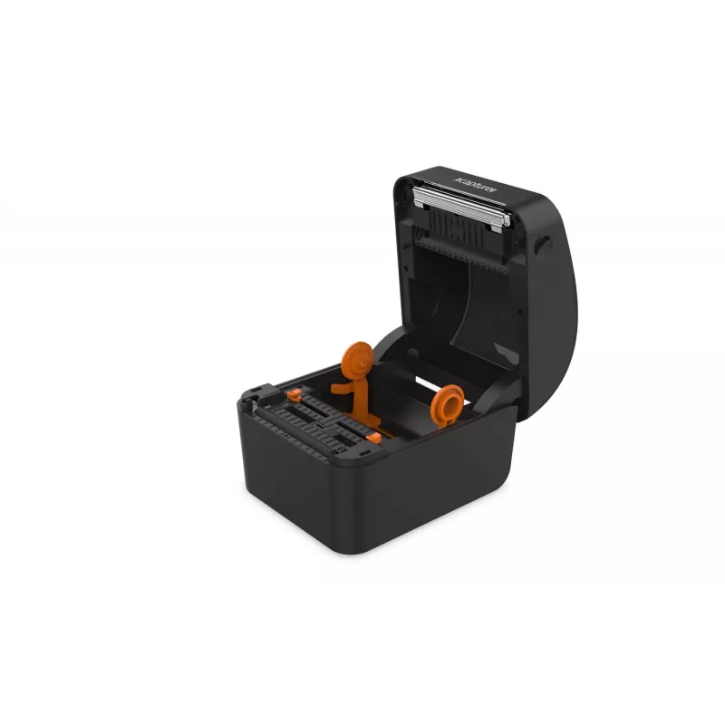 Drukarka etykiet Capture CA-RP420 — termiczna bezpośrednia 203 dpi biurkowa z USB, szeregowym, Ethernet (czarna)