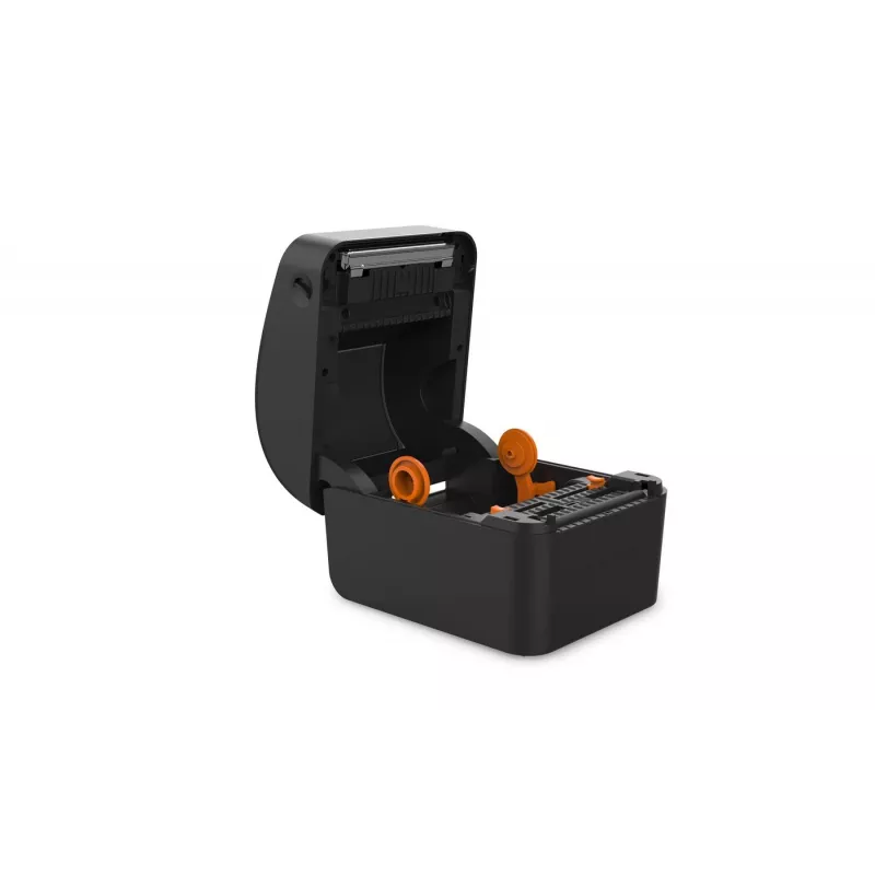 Drukarka etykiet Capture CA-RP420 — termiczna bezpośrednia 203 dpi biurkowa z USB, szeregowym, Ethernet (czarna)