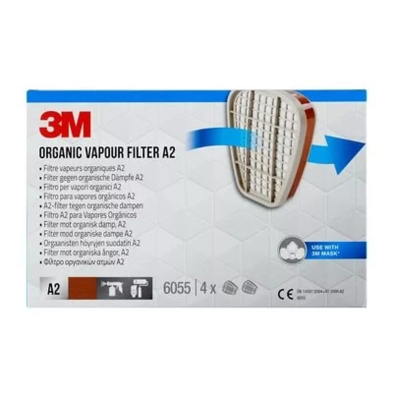 3M 6055 Wkład gazowo-parowy 4 szt.