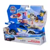 PAW Patrol: Search & Rescue, Chase Rescue Cruiser Pojazd z 2 Figurkami, Samochód Policyjny z Akcją Pull-Back, Zabawki dla Dzieci Chłopców i Dziewczynek od 3 Lat