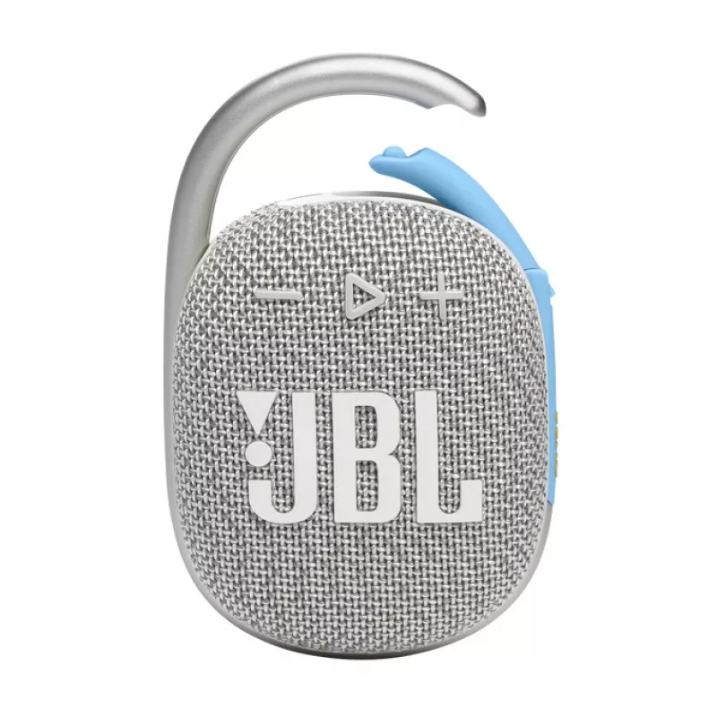 JBL Clip 4 Eco Stereofoniczny głośnik przenośny Niebieski, Biały 5 W