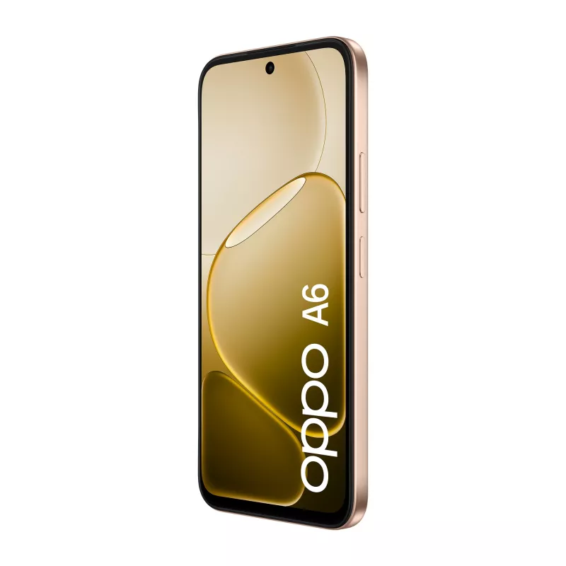 OPPO A6 17,1 cm (6,75 cala) Dual SIM Android 15 4G USB Type-C 6 GB 256 GB 6550 mAh Złoty