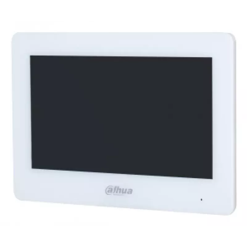 Monitor wideodomofonu DAHUA VTH5123H-W-S2, 17,8 cm (7 cali) TFT, 1024×600, Wi‑Fi, MicroSD 64 GB, biały
