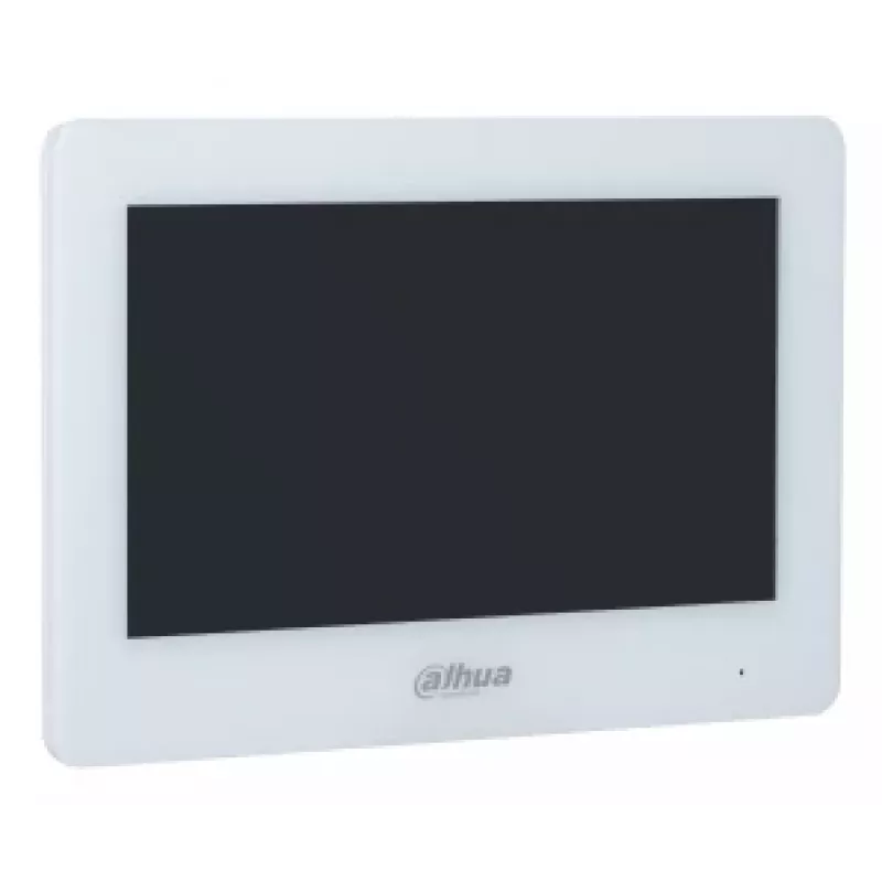 Monitor wideodomofonu DAHUA VTH5123H-W-S2, 17,8 cm (7 cali) TFT, 1024×600, Wi‑Fi, MicroSD 64 GB, biały