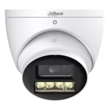 Dahua Technology Lite Kopułkowa kamera bezpieczeństwa IP HAC-HDW1500T-IL-A — 2880×1620, 113,3° HFOV, 0,01 lx, sufit/ściana, wewnątrz i na zewnątrz