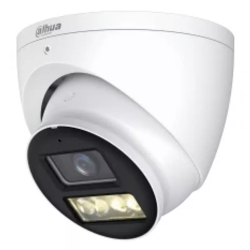 Dahua Technology Lite Kopułkowa kamera bezpieczeństwa IP HAC-HDW1500T-IL-A — 2880×1620, 113,3° HFOV, 0,01 lx, sufit/ściana, wewnątrz i na zewnątrz