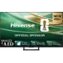 Hisense 85E8S 85-calowy telewizor ULED 4K Mini LED Smart TV, 3840×2160, 400 cd/m², Wi‑Fi, HomeOS (Szary)