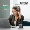 Ładowarka Ugreen Nexode 100W GaN USB-C USB-A szybkie ładowanie 3 porty