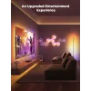 Inteligentna lampa ścienna Govee Glide Hexagon Light Panels Ultra zestaw rozszerzający — Wi‑Fi/Bluetooth, wejście 36V, szary