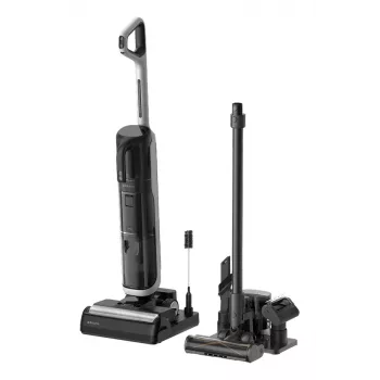 Odkurzacz pionowy Dreame H14 Dual bateria Dry & Wet Bezworkowy — 18000 Pa ssania, 380 W, 0,35 L, czarny