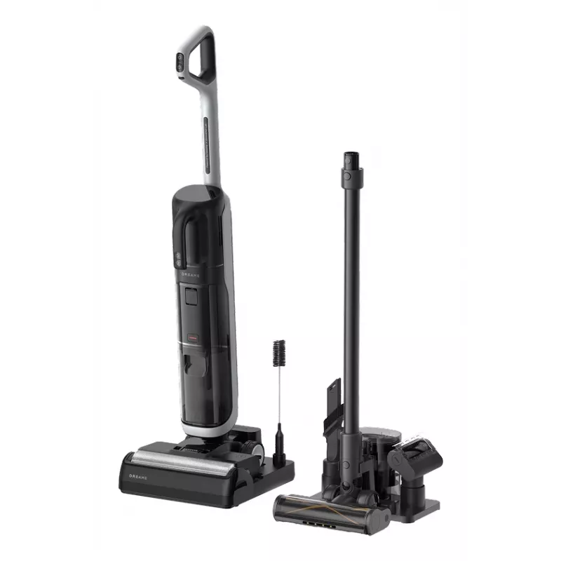 Odkurzacz pionowy Dreame H14 Dual bateria Dry & Wet Bezworkowy — 18000 Pa ssania, 380 W, 0,35 L, czarny