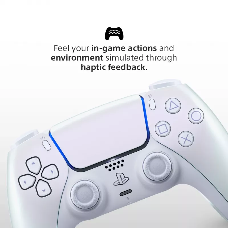 Sony DualSense v3 Pearl Bluetooth/USB Gamepad Analogowy / Cyfrowy PlayStation 5
