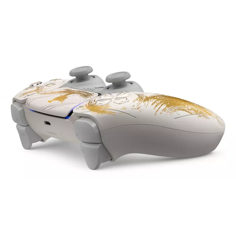 Sony DualSense Wireless kontroler - Ghost of Yōtei Gold Limited Edition Gold, biały Bluetooth/USB Gamepad Analogue / Digital Android, MAC, PC, PlayStation 5, iOS
