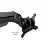 Multibrackets M VESA Gas Lift Arm biurko lub ściana Basic czarny zacisk/przelotowy 10 kg