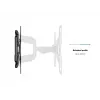 Uchwyt do montażu na ścianie MULTIBRACKETS M VESA Flexarm Full Motion Dual 400x400 do ekranów 40–70 cali, 45 kg, czarny
