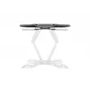 Uchwyt do montażu na ścianie MULTIBRACKETS M VESA Flexarm Full Motion Dual 400x400 do ekranów 40–70 cali, 45 kg, czarny