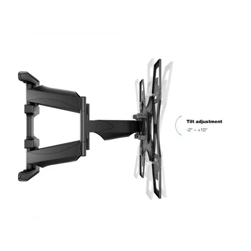 Uchwyt do montażu na ścianie MULTIBRACKETS M VESA Flexarm Full Motion Dual 400x400 do ekranów 40–70 cali, 45 kg, czarny