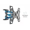 Uchwyt do montażu na ścianie MULTIBRACKETS M VESA Flexarm Full Motion Dual 400x400 do ekranów 40–70 cali, 45 kg, czarny