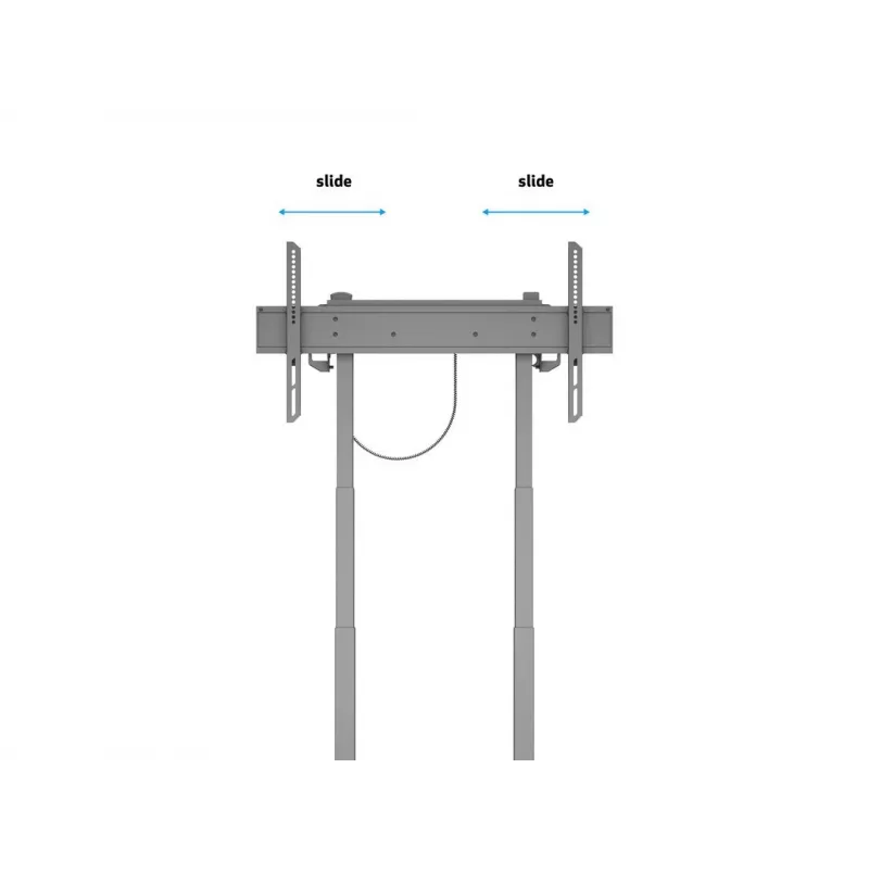 Multibrackets M Motorized Floorstand 60kg Czarny Maks. waga 60 kg Min. ekran 94 cm Maks. ekran 2,29 m