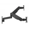 Multibrackets M Uchwyt do monitora na ścianę Basic Dual 16 kg 17-32 cali Czarny