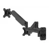 Multibrackets M Uchwyt do monitora na ścianę Basic Dual 16 kg 17-32 cali Czarny