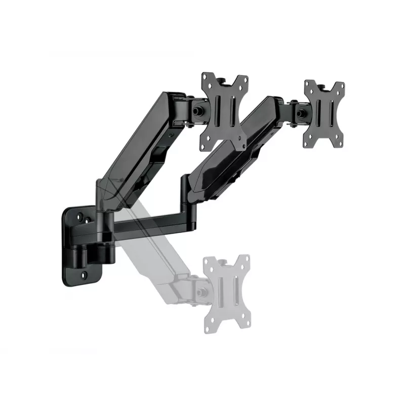 Multibrackets M Uchwyt do monitora na ścianę Basic Dual 16 kg 17-32 cali Czarny